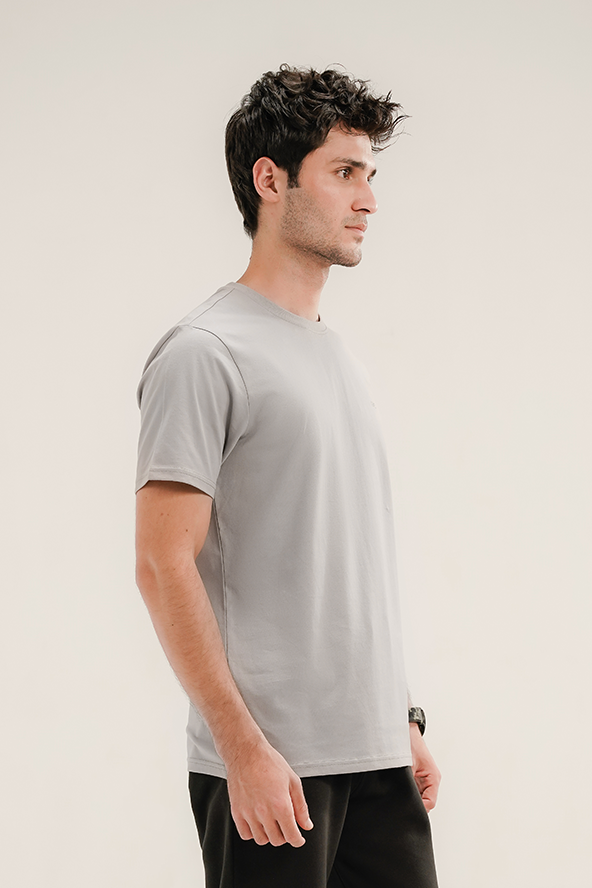 Men - Basic Grey T-Shirt