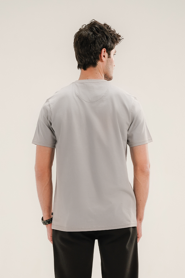 Men - Basic Grey T-Shirt