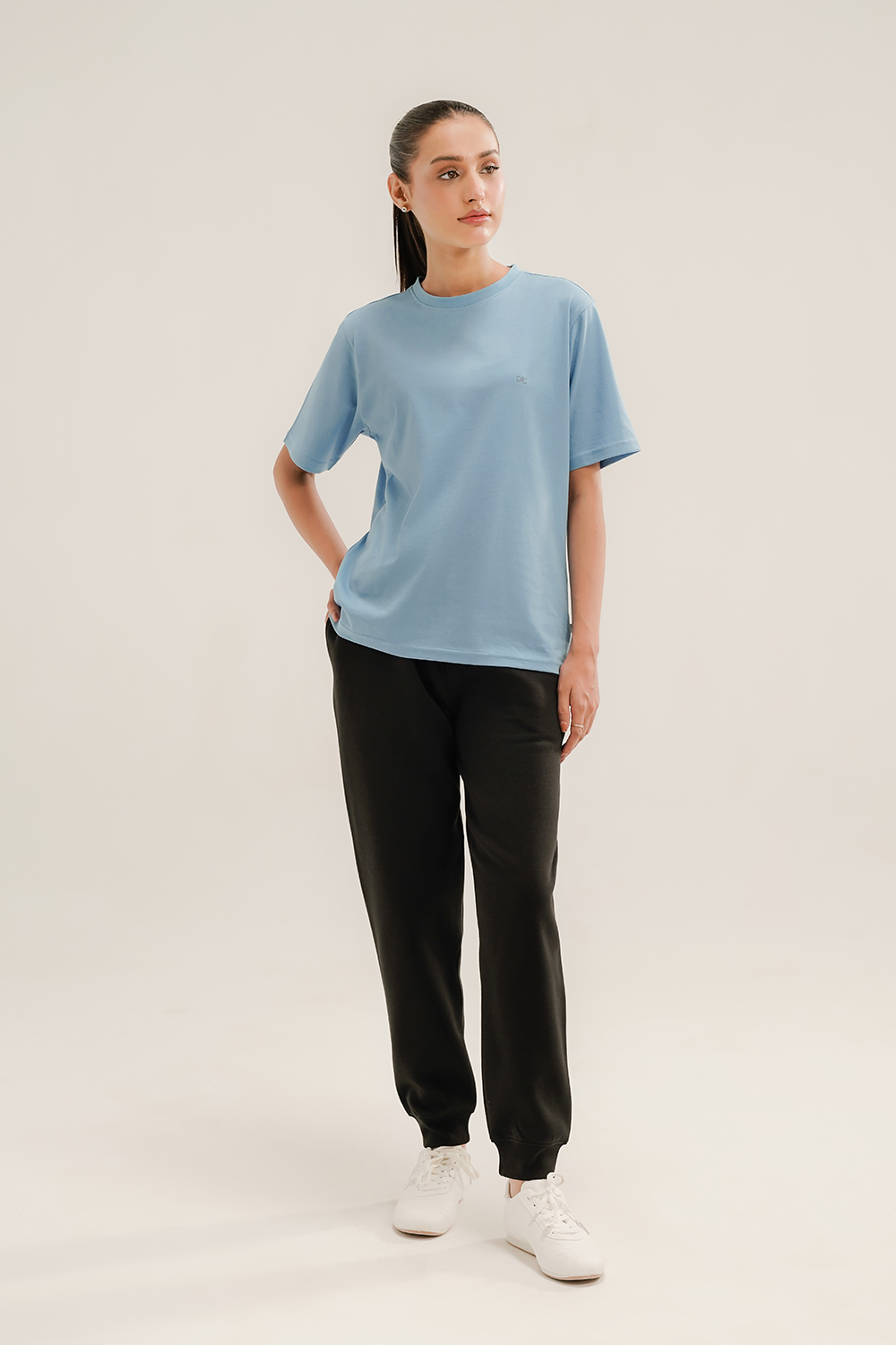 Women - Basic Blue T-Shirt