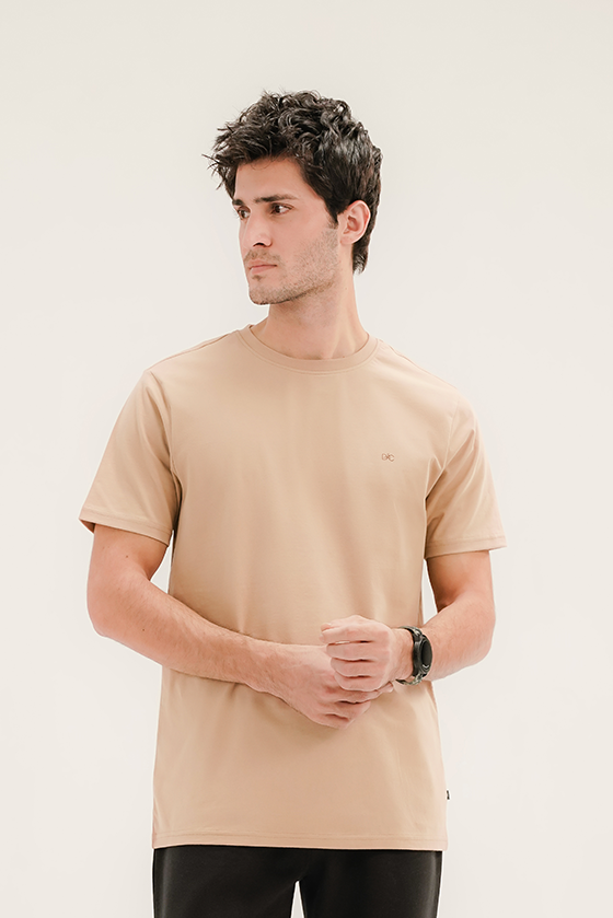 Men- Basic Beige T-Shirt
