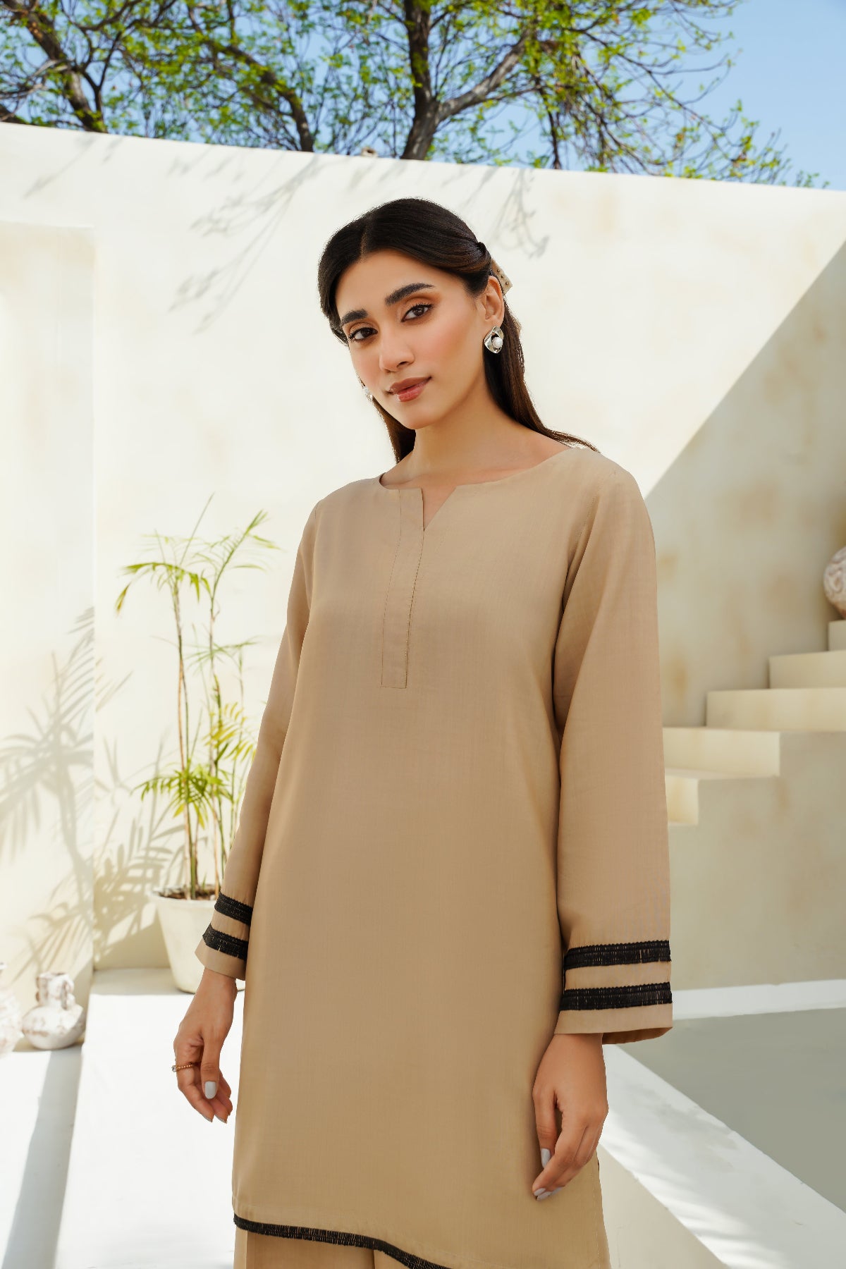 SOLIDS CO-ORD | SANDY BROWN