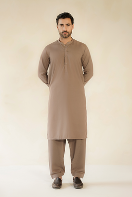 MEN SHALWAR KAMEEZ | AUBURN BROWN