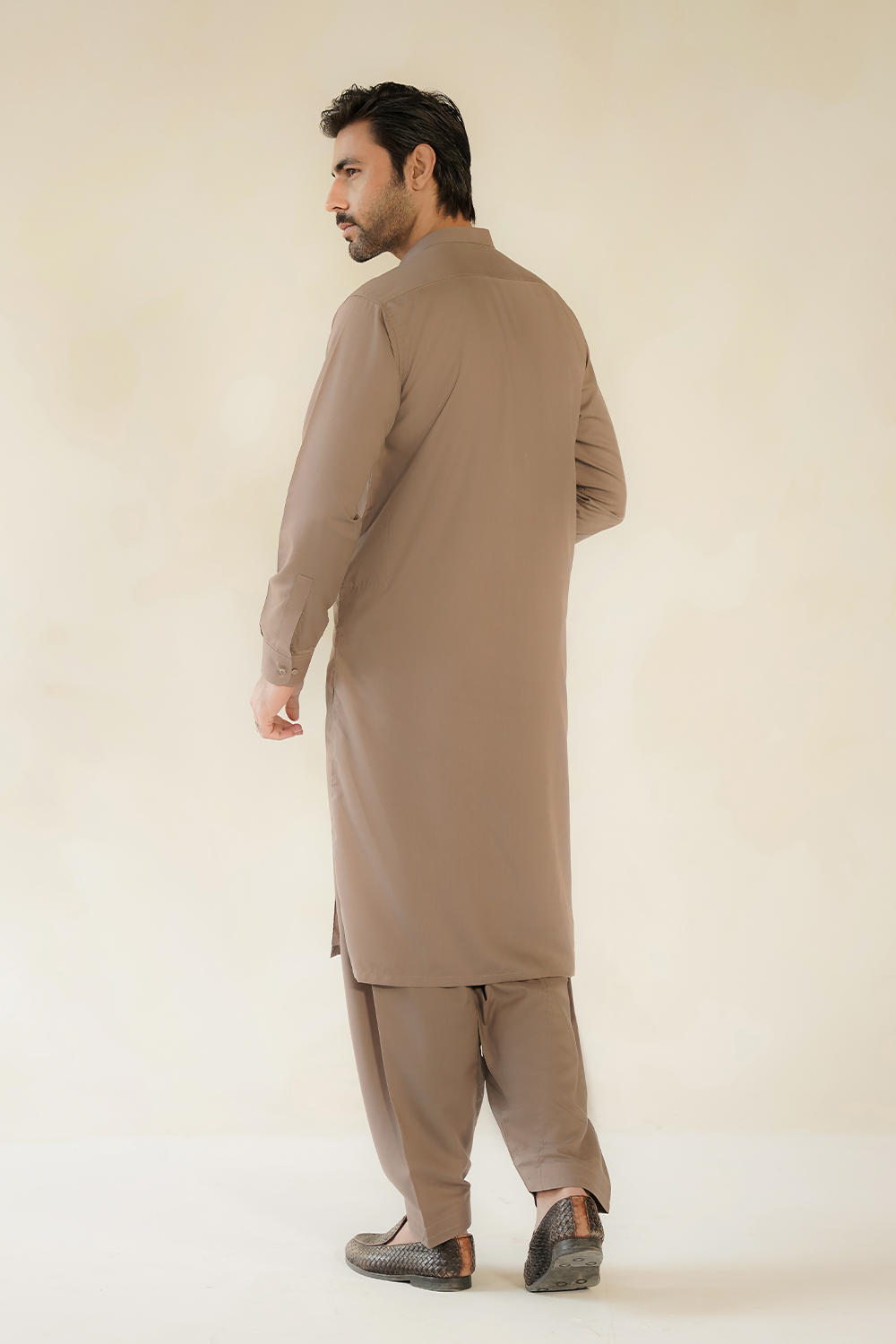 MEN SHALWAR KAMEEZ | AUBURN BROWN
