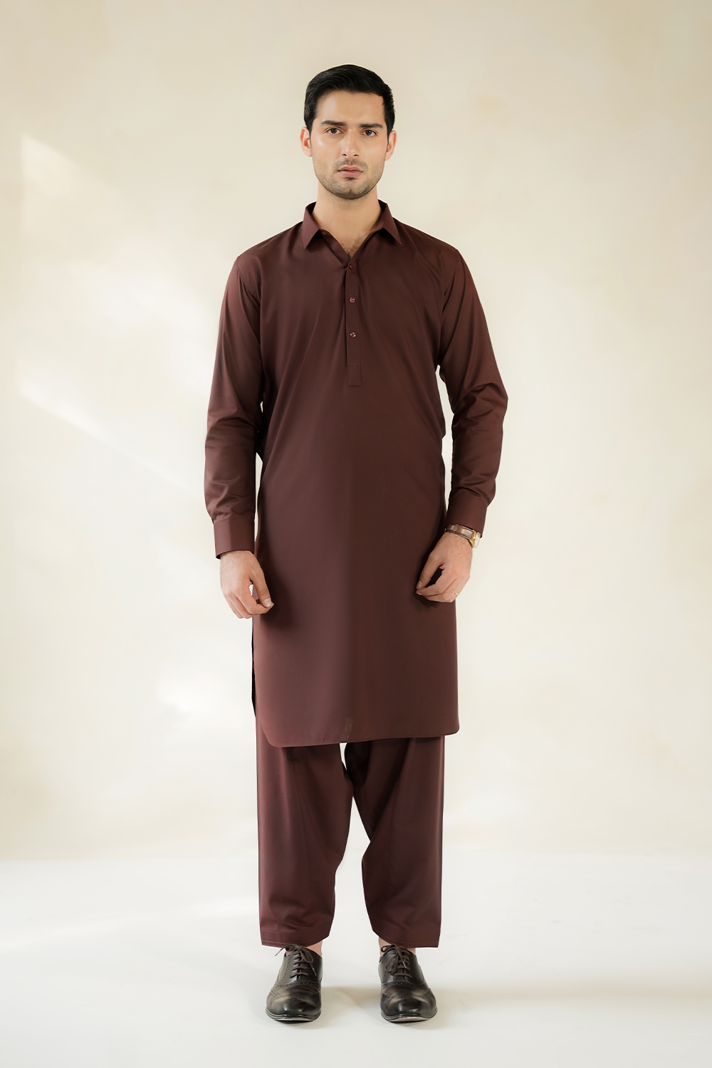 MEN SHALWAR KAMEEZ | DEEP MAROON