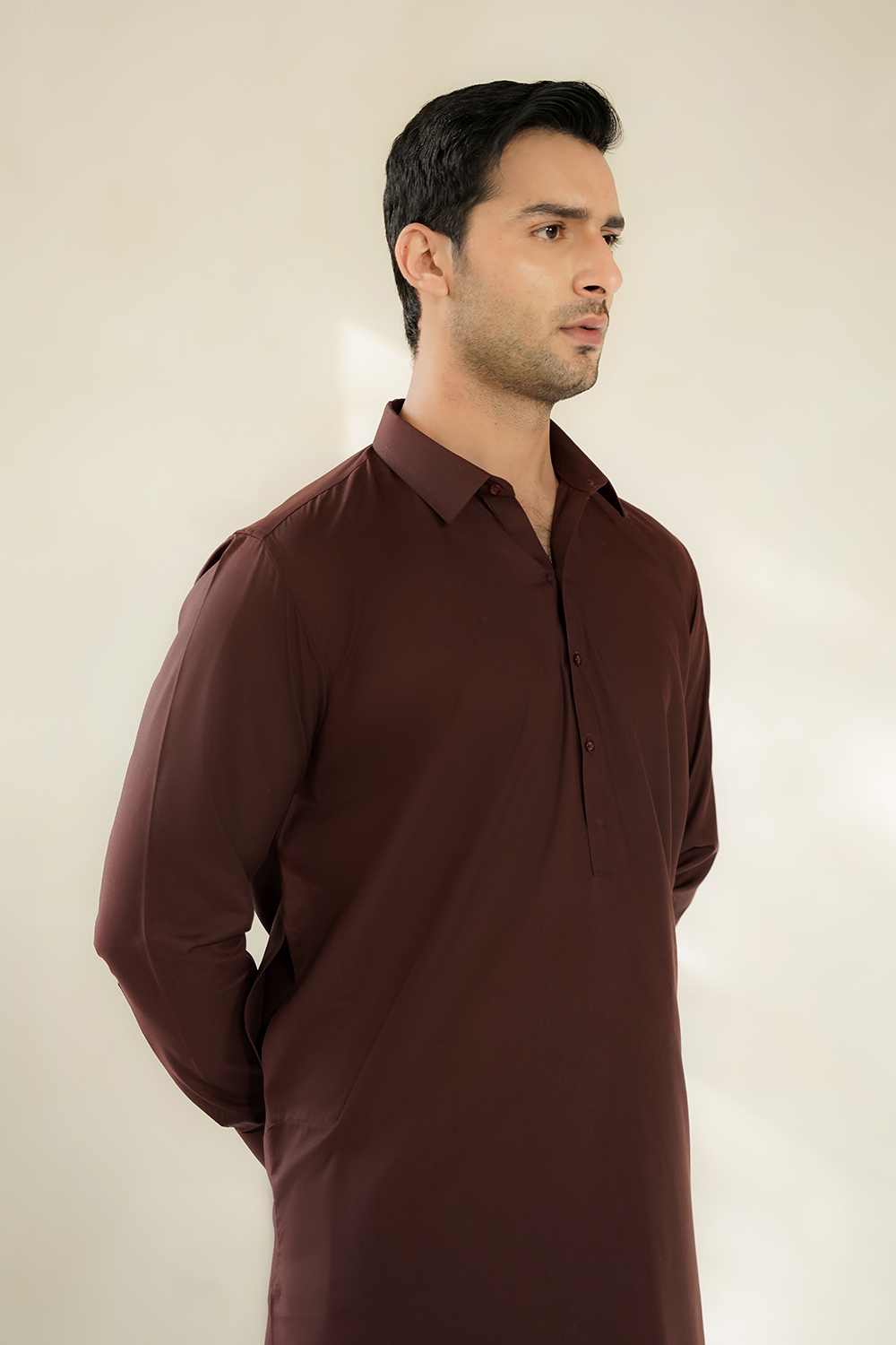 MEN SHALWAR KAMEEZ | DEEP MAROON