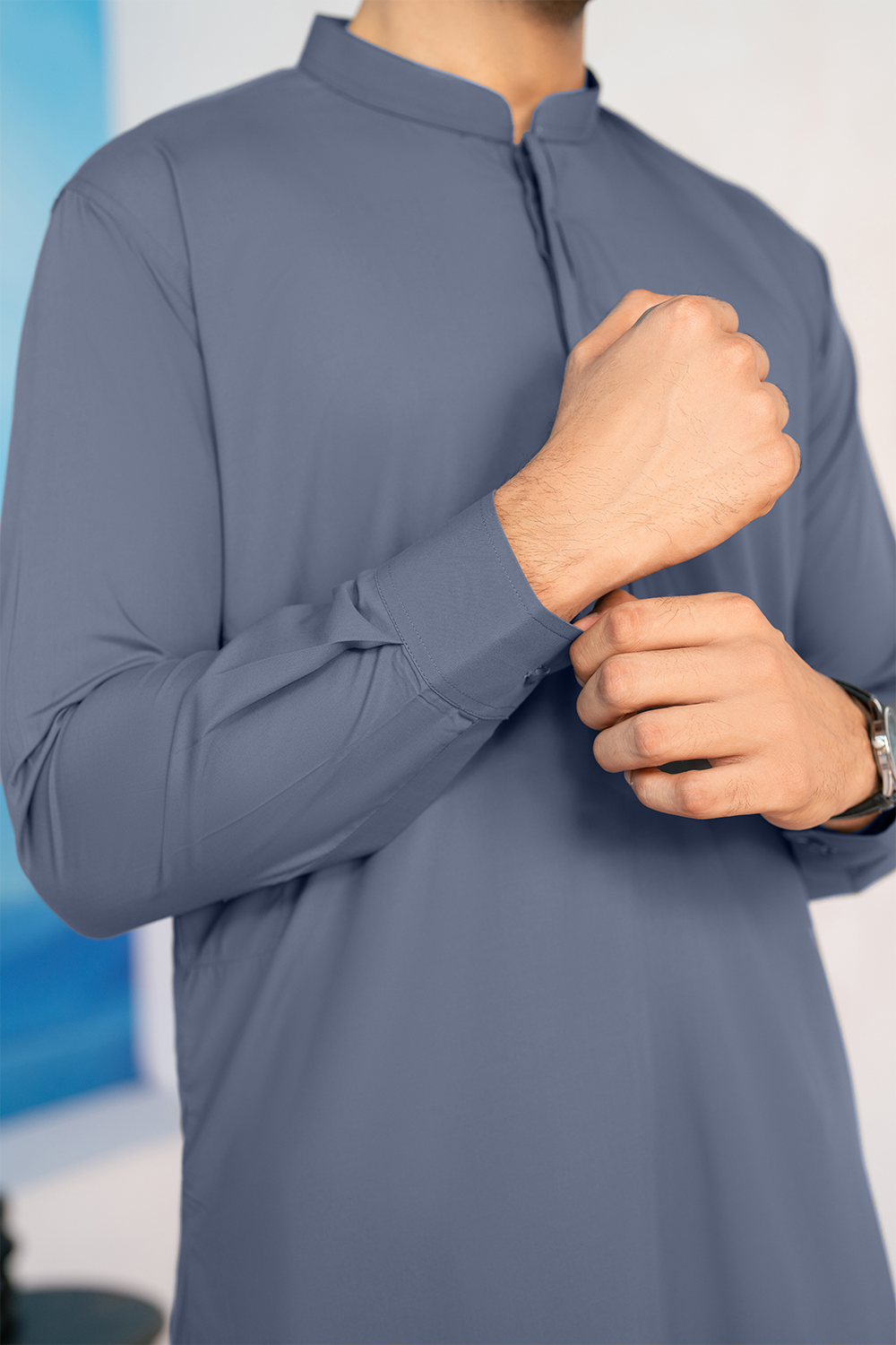 Shalwar Kameez | Slate Grey