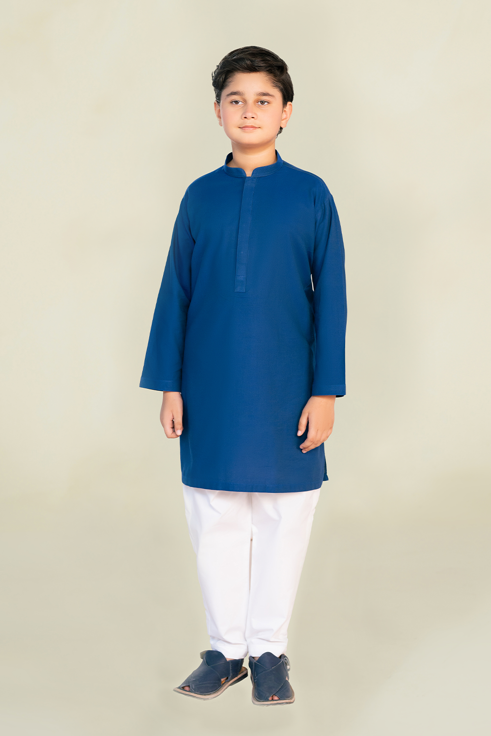Boys - Kurta Trouser | Royal Blue