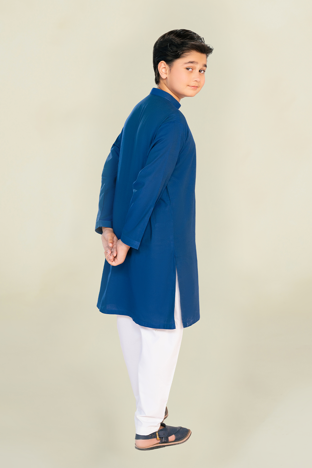 Boys - Kurta Trouser | Royal Blue