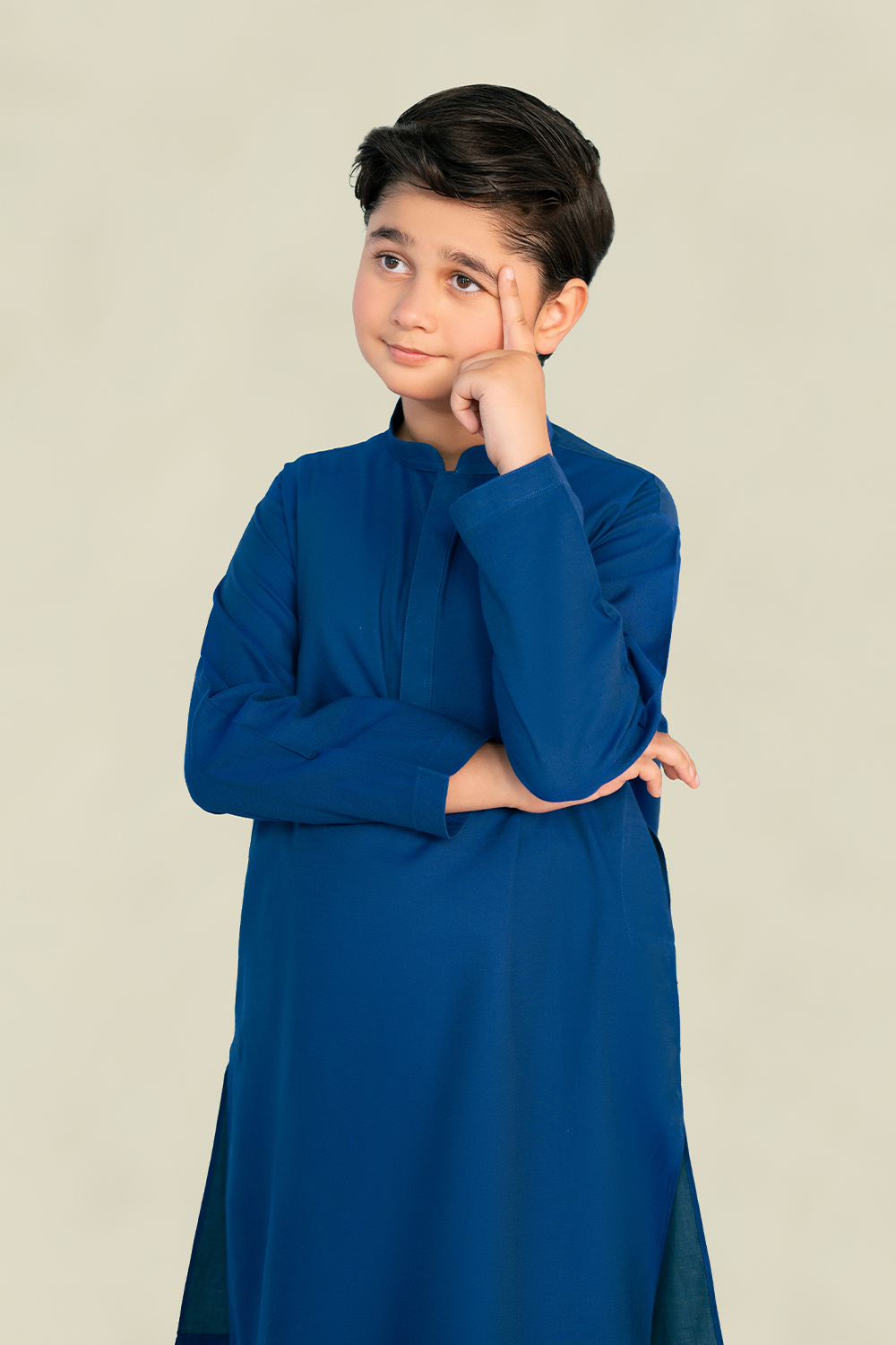 Boys - Kurta Trouser | Royal Blue
