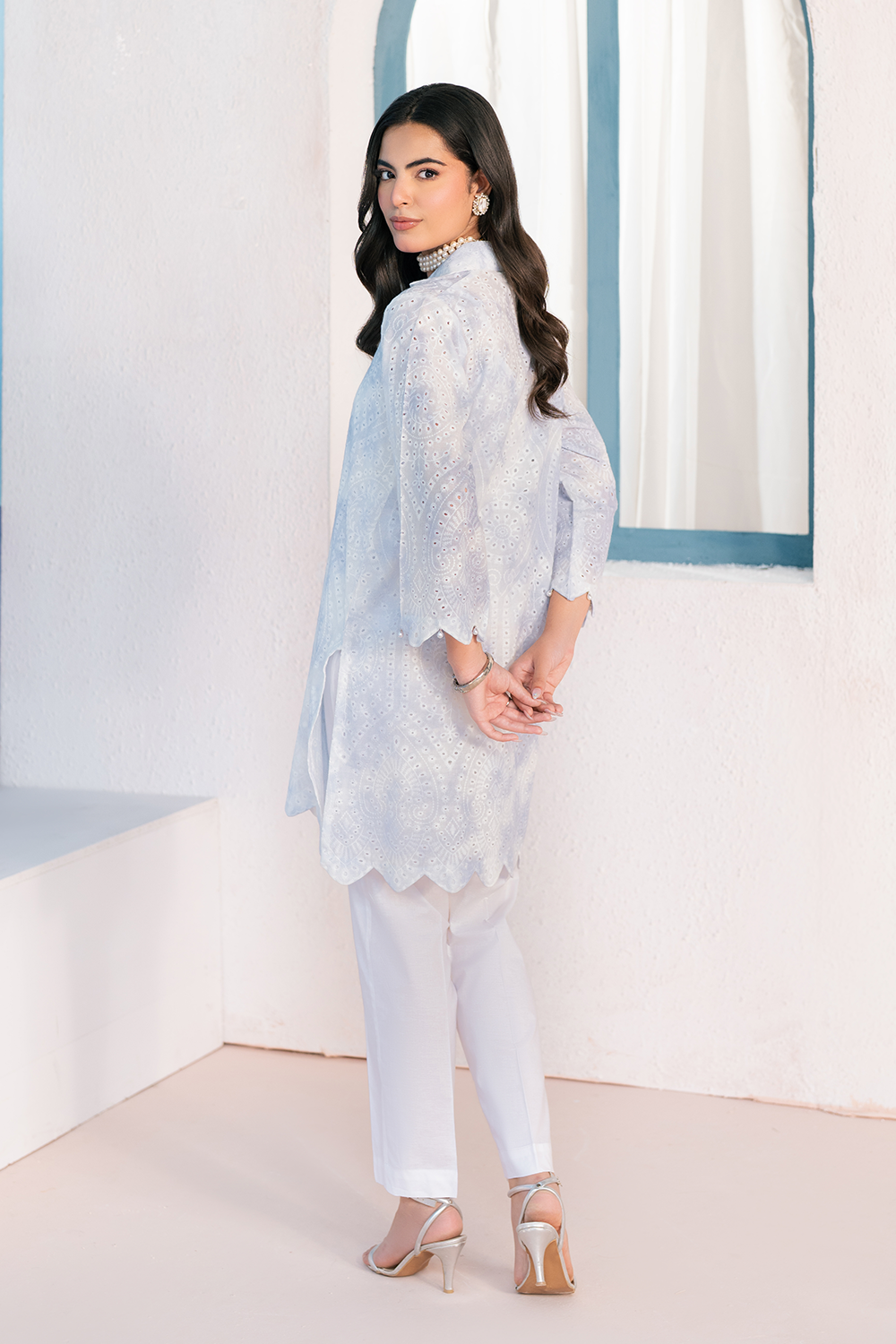 Chikankari Tie & Dye | Co-ord Set