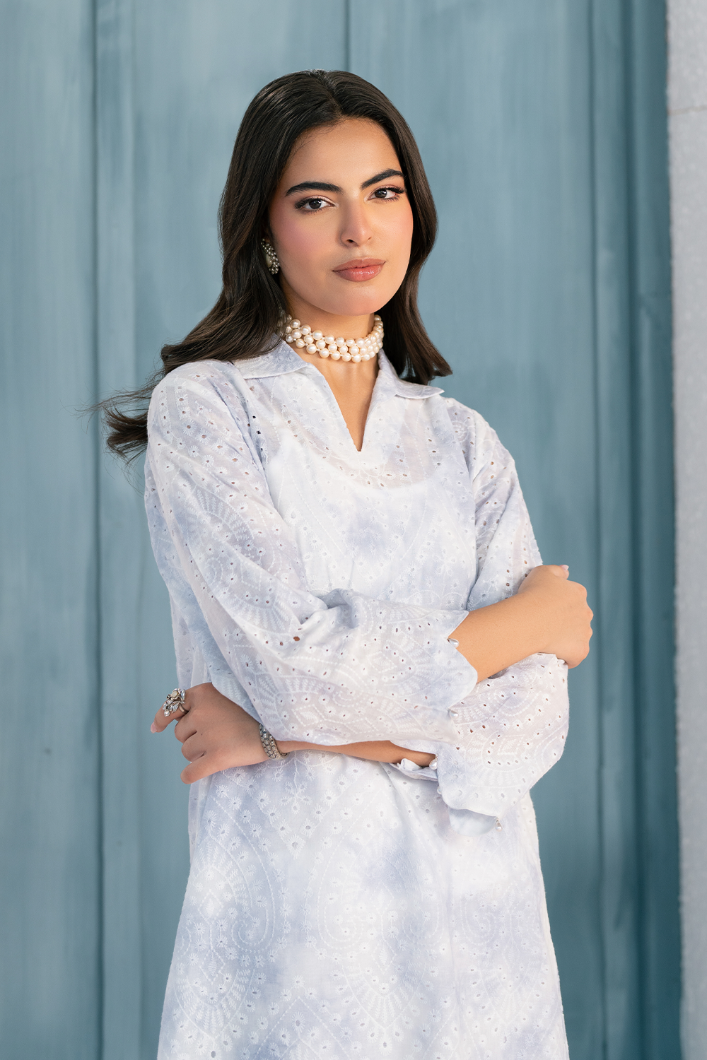 Chikankari Tie & Dye | Co-ord Set