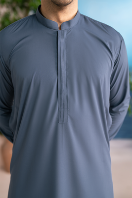 Steel Blue | Shalwar Kameez