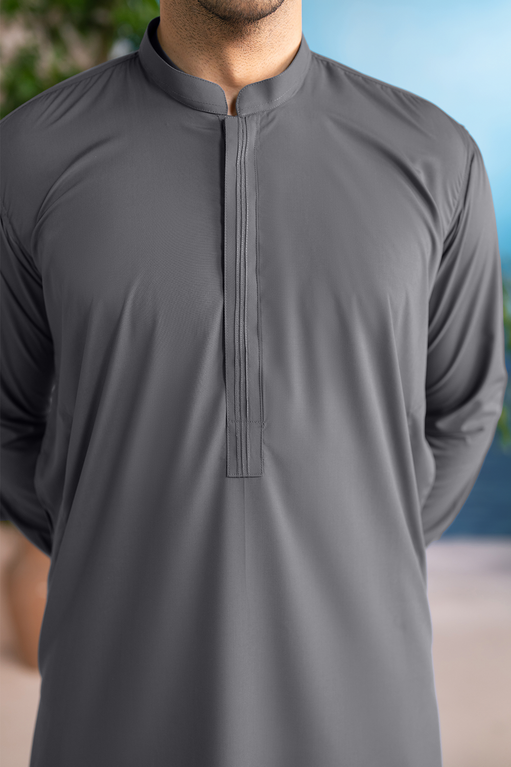 Shalwar Kameez | Slate Grey