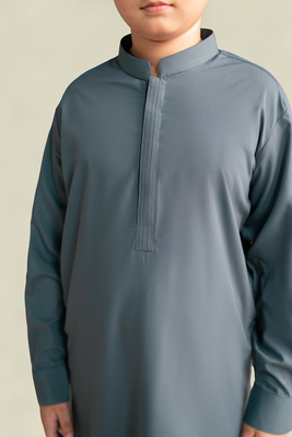 Boys - Shalwar Kameez | Slate Grey