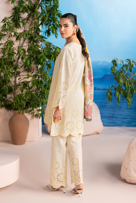 Schiffli 3PC | Lemon