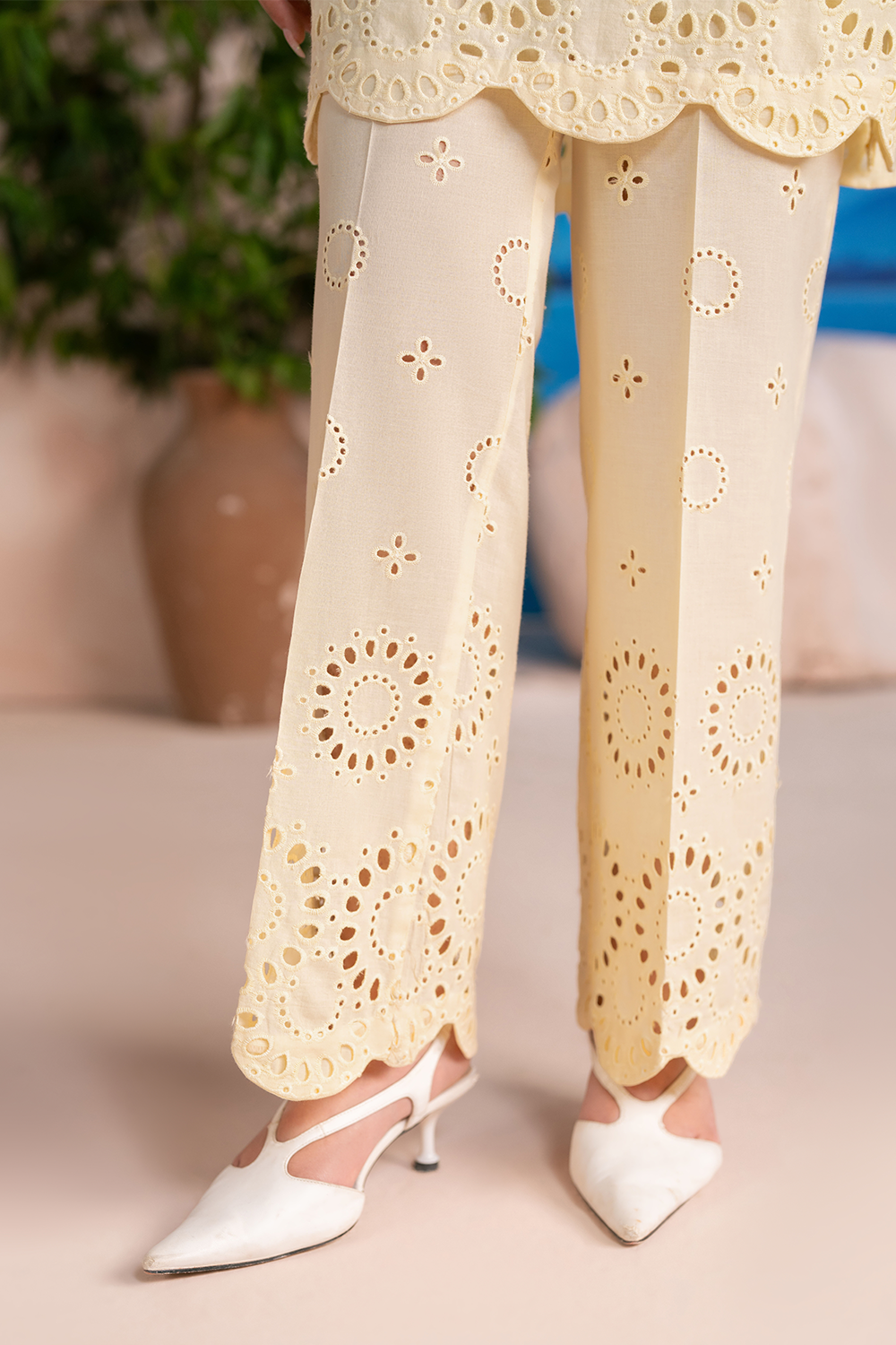 Schiffli 3PC | Lemon