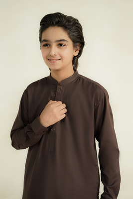 KIDS SHALWAR KAMEEZ | MOCHA BROWN