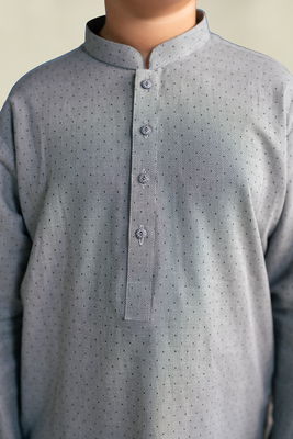 Boys - Kurta Trouser | Grey
