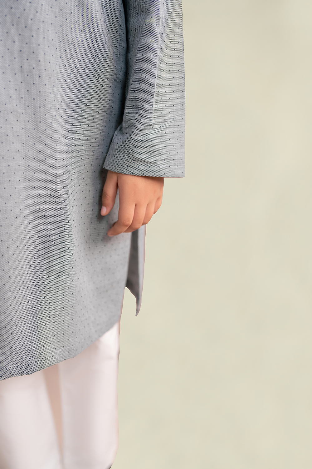 Boys - Kurta Trouser | Grey