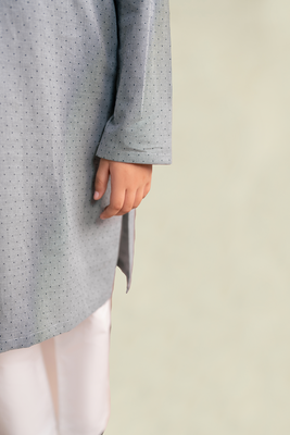 Boys - Kurta Trouser | Grey