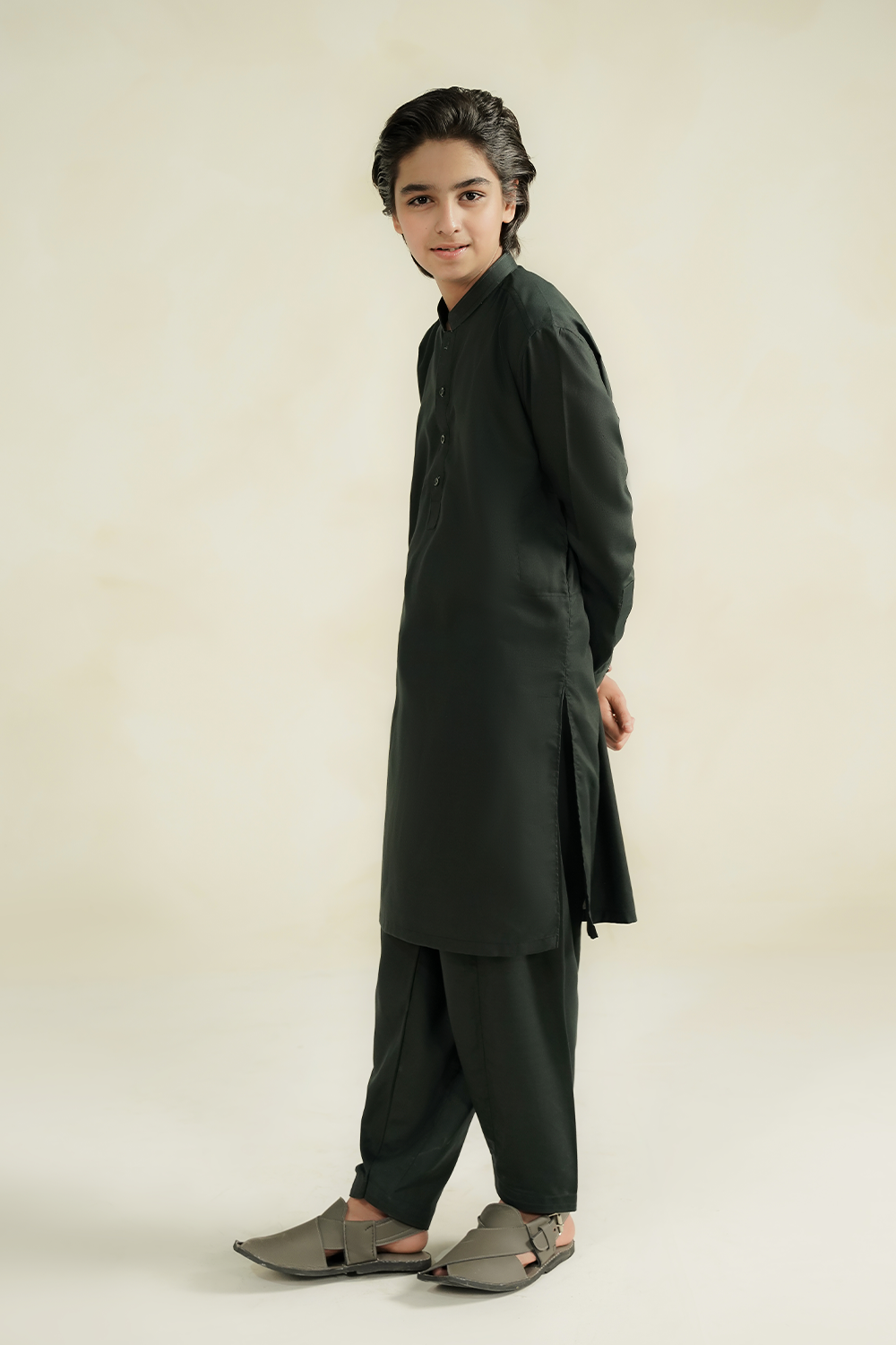KIDS SHALWAR KAMEEZ | ALPINE GREEN
