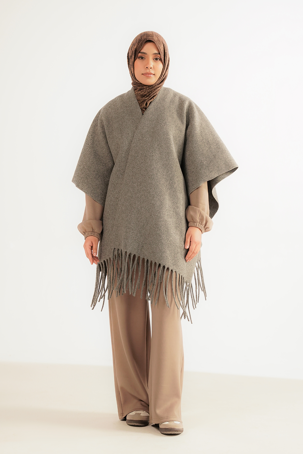 Cape Shawls - Grey