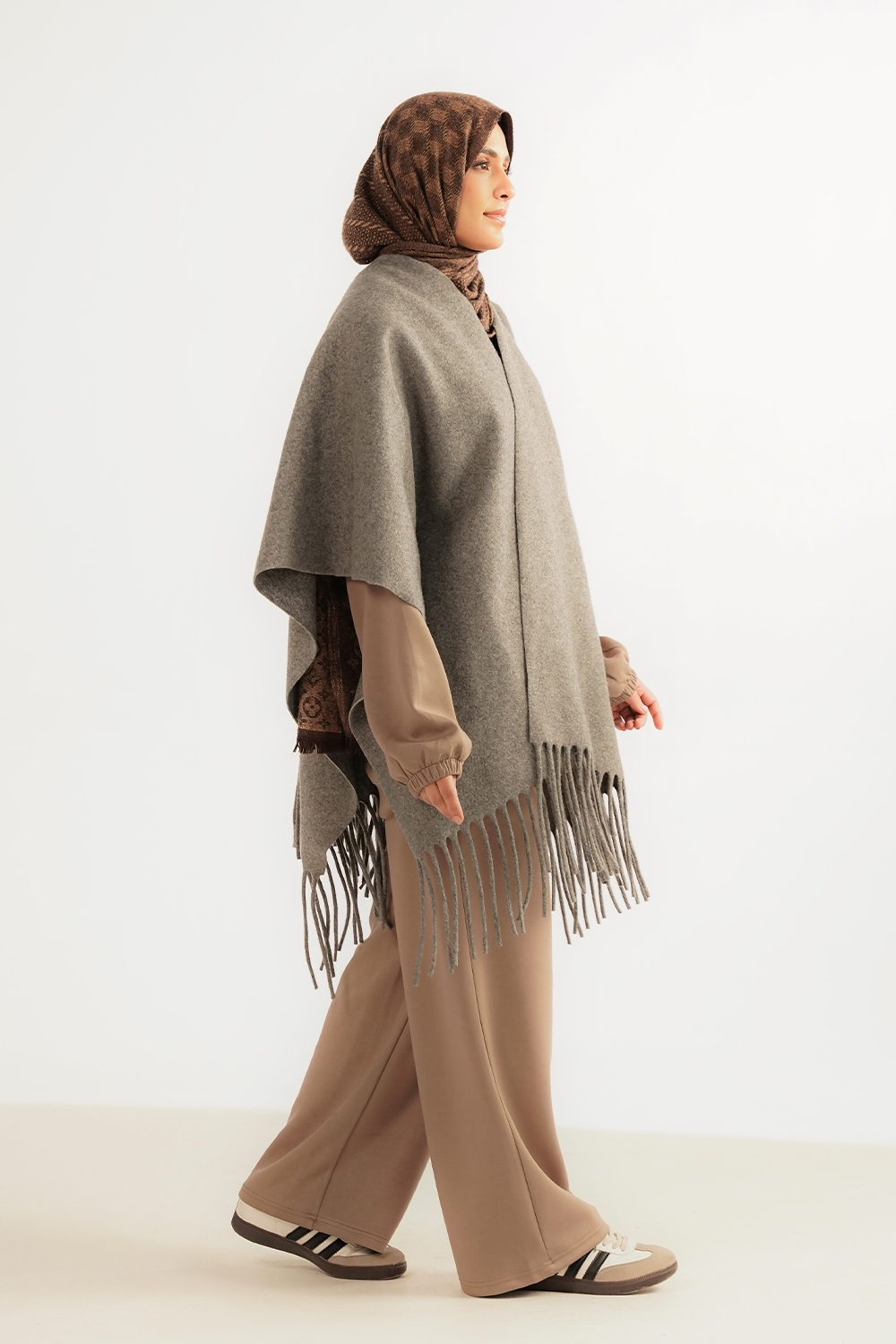 Cape Shawls - Grey