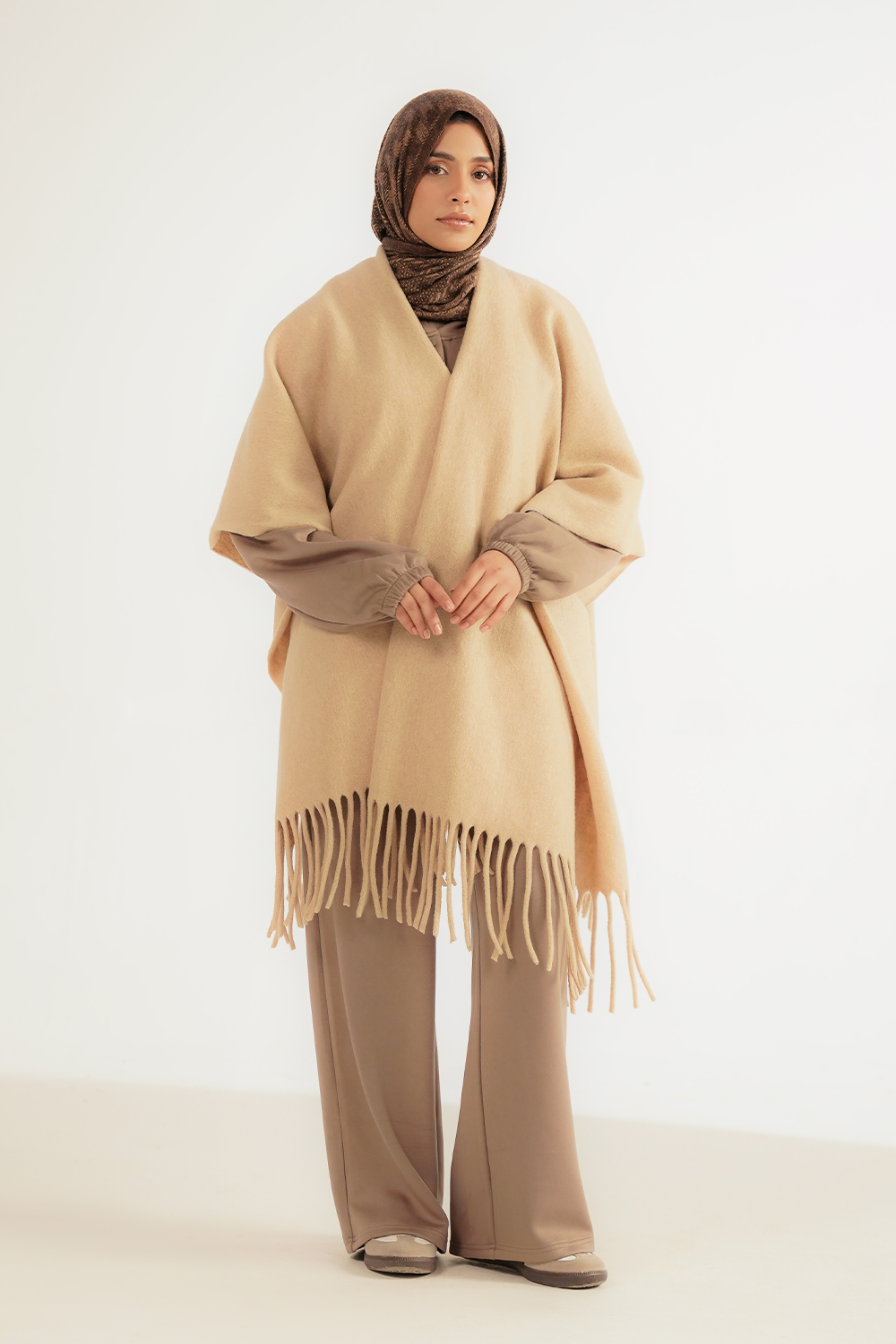 Cape Shawls - Beige