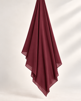 Ruby CHIFFON SCARF