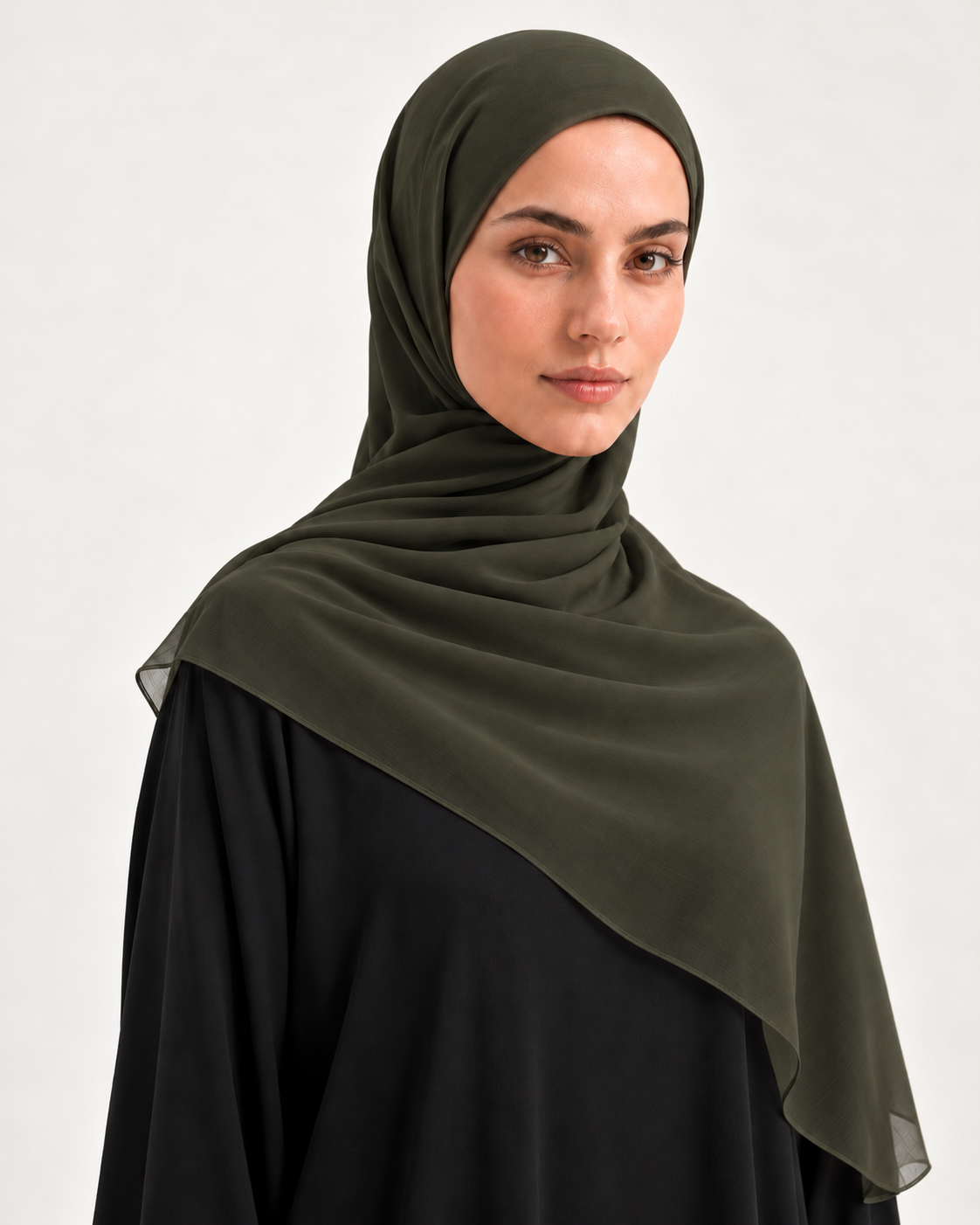 FOREST CHIFFON SCARF