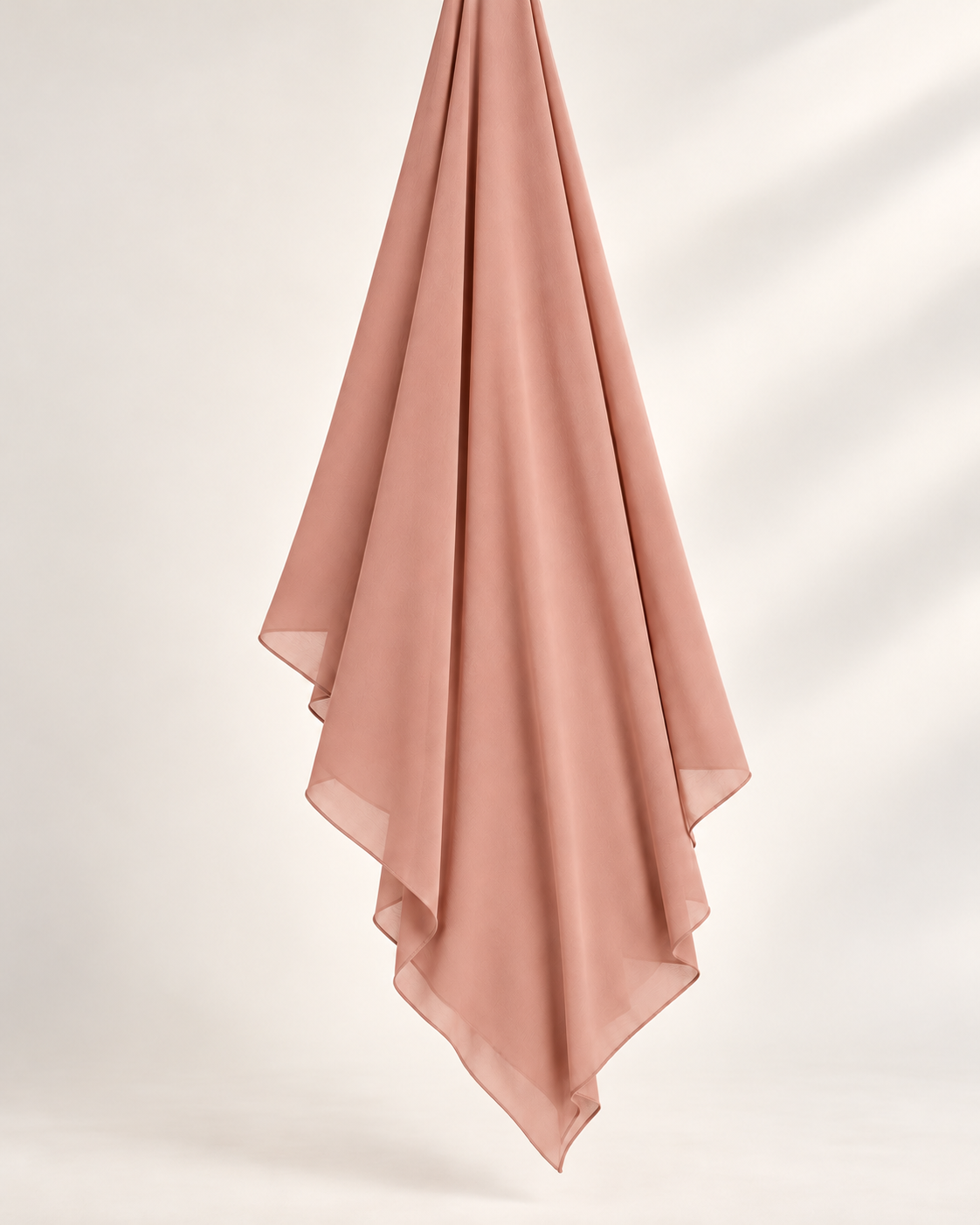 ROSE CHIFFON SCARF