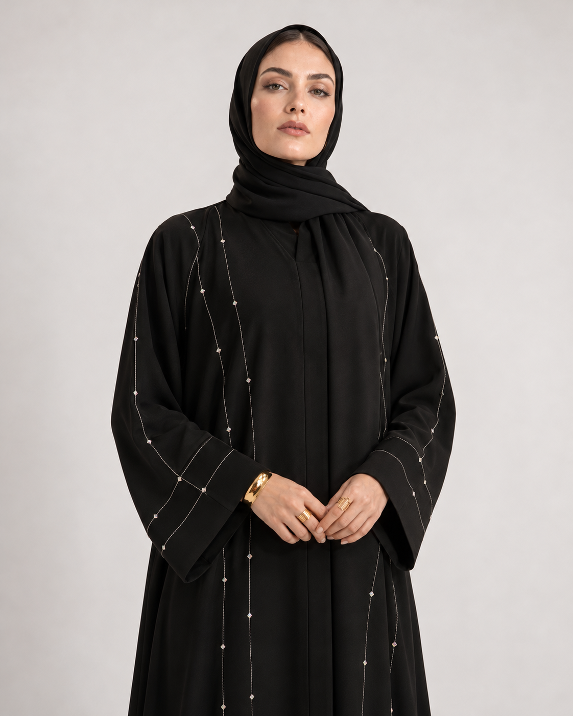 The Starlit Hareer  Abaya