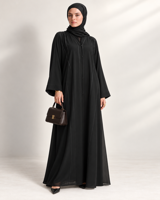 The Column Line Abaya 1122