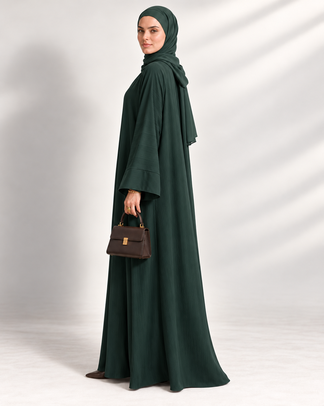 The Fine Stripe Abaya