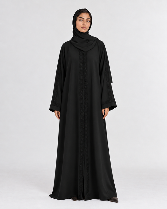 The Night Sparkle Abaya 1122