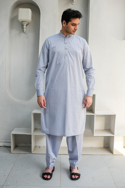 GREY SHALWAR KAMEEZ