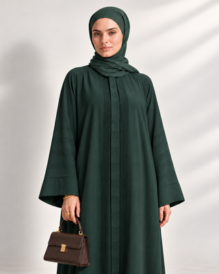 The Fine Stripe Abaya