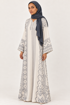Stone Geometric Dress
