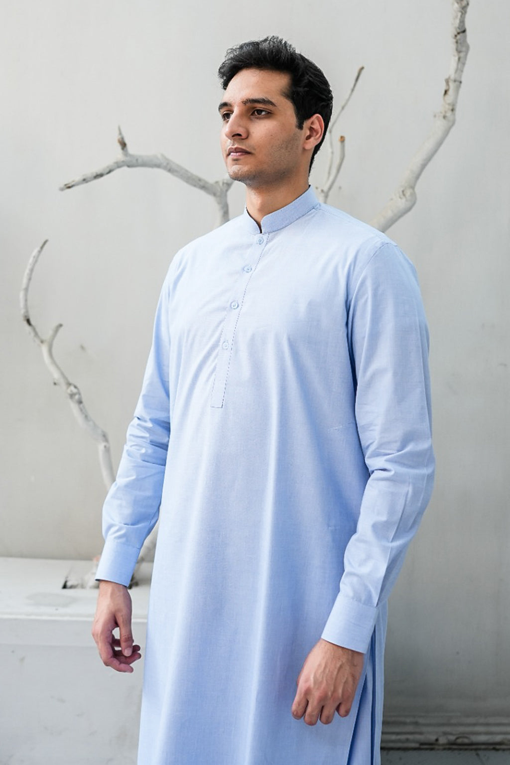 LIGHT BLUE SHALWAR KAMEEZ