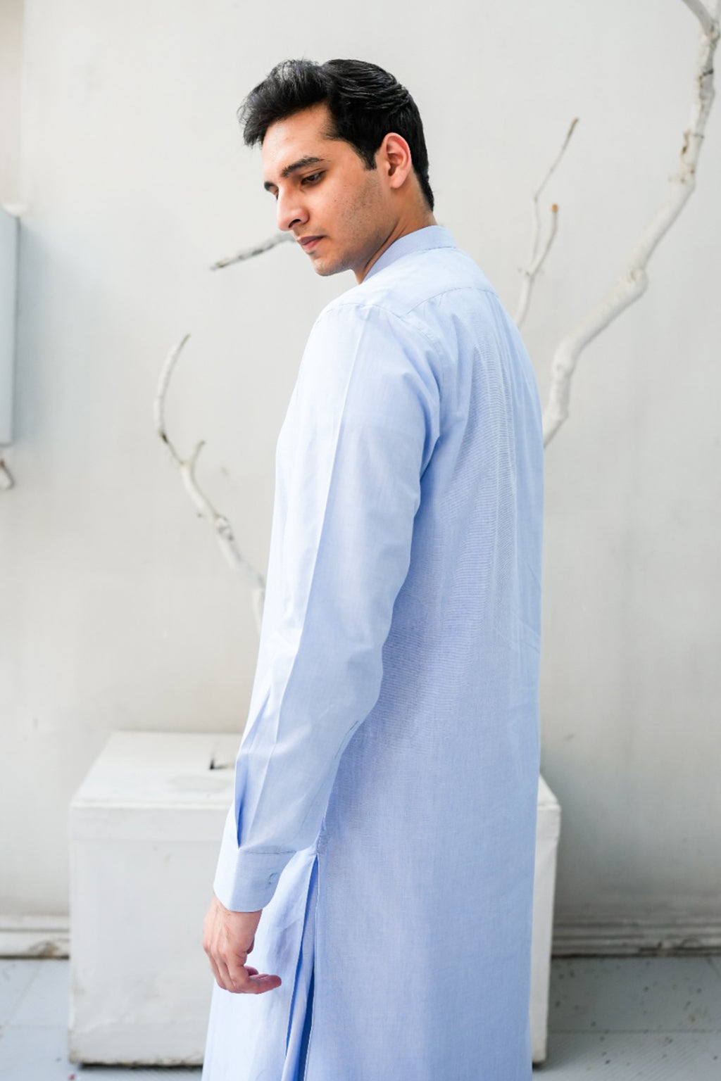 LIGHT BLUE SHALWAR KAMEEZ