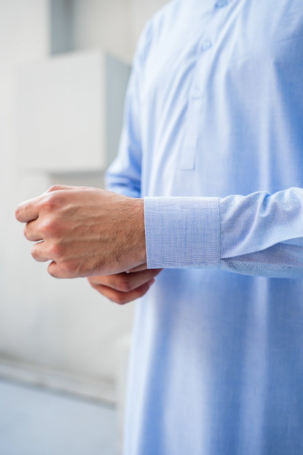 LIGHT BLUE SHALWAR KAMEEZ