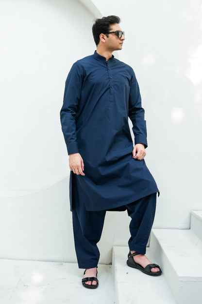 NAVY BLUE SHALWAR KAMEEZ