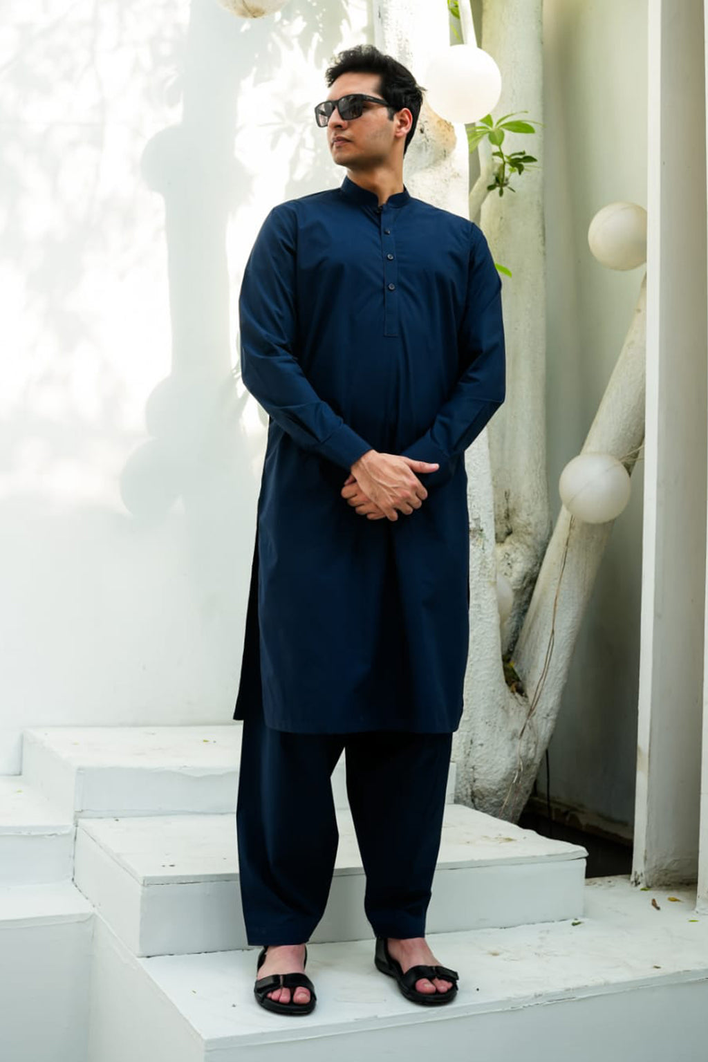 NAVY BLUE SHALWAR KAMEEZ