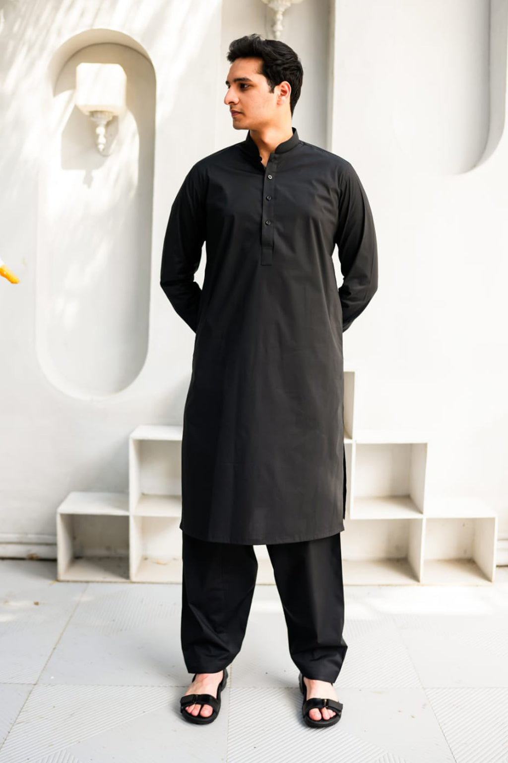 BLACK SHALWAR KAMEEZ