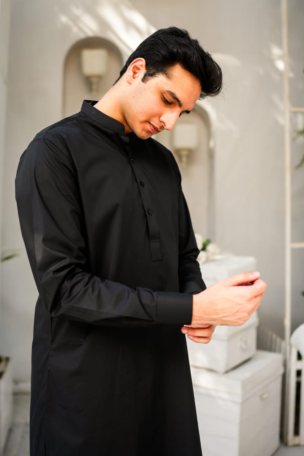 BLACK SHALWAR KAMEEZ