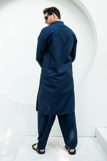 NAVY BLUE SHALWAR KAMEEZ