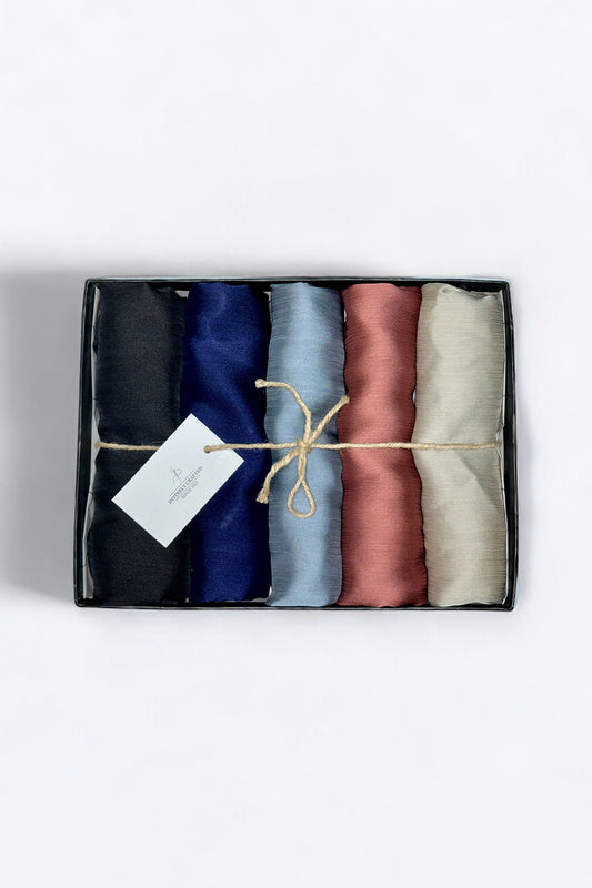 Silk Hijab - Bundle of Five