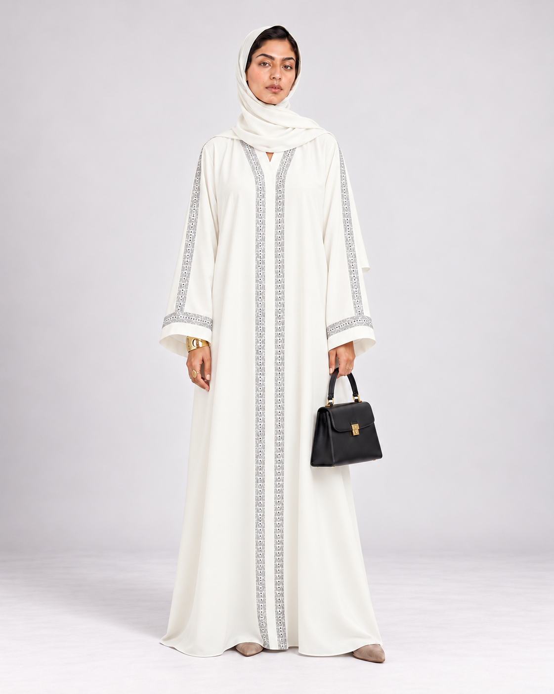 The Dawn Sparkle Abaya