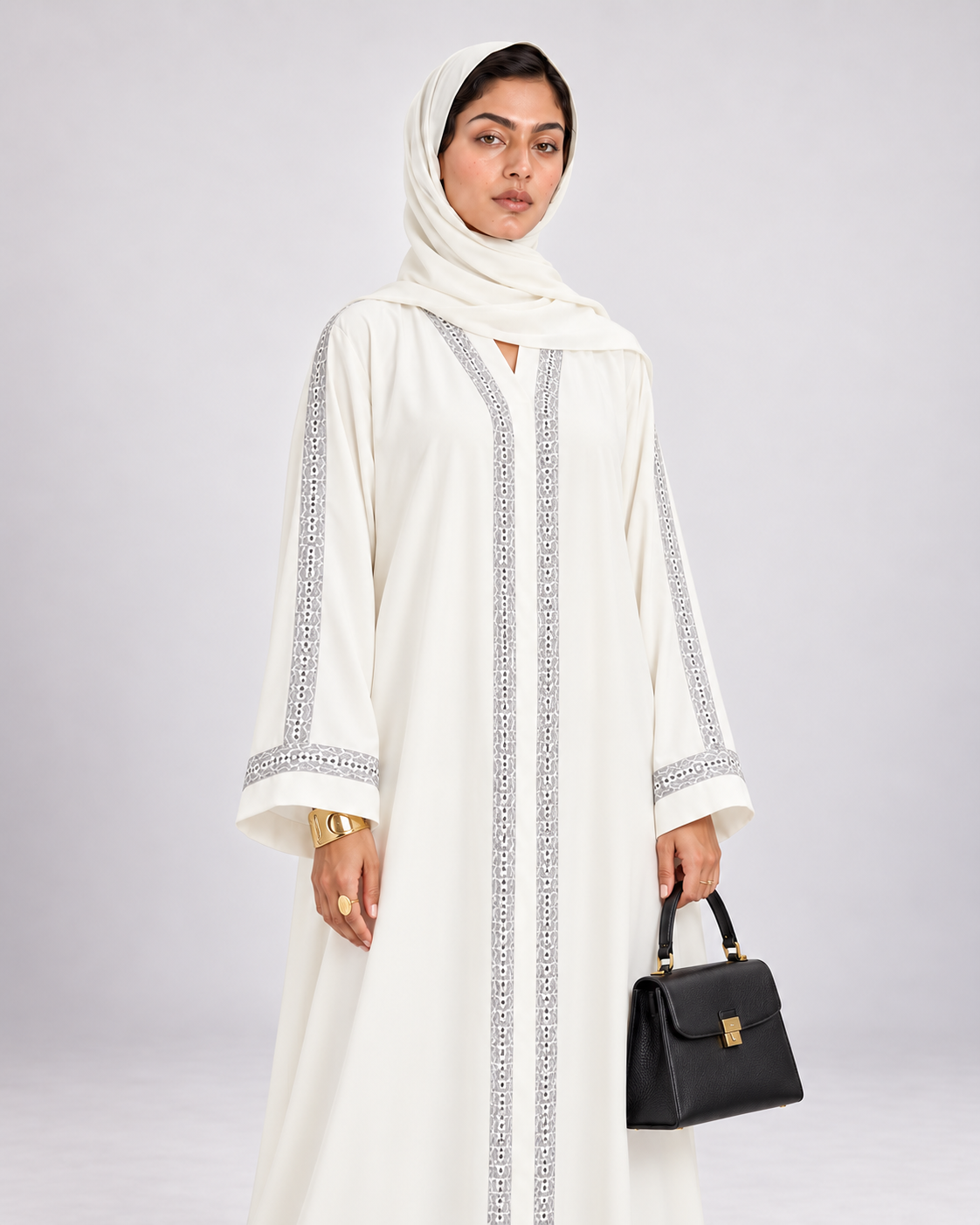 The Dawn Sparkle Abaya