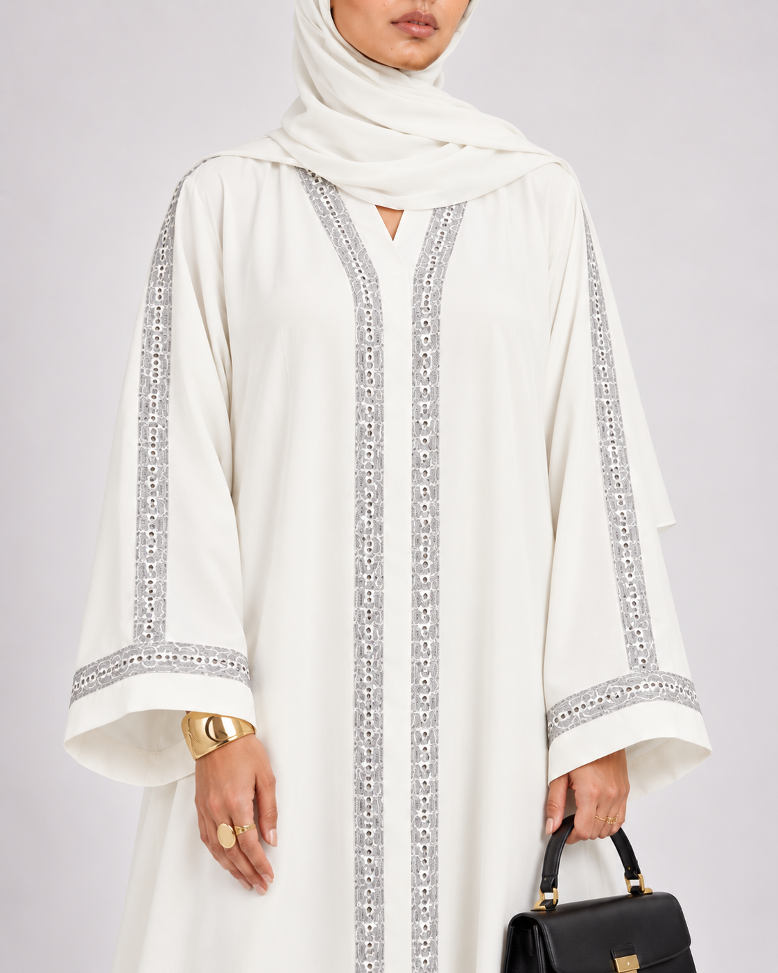 The Dawn Sparkle Abaya